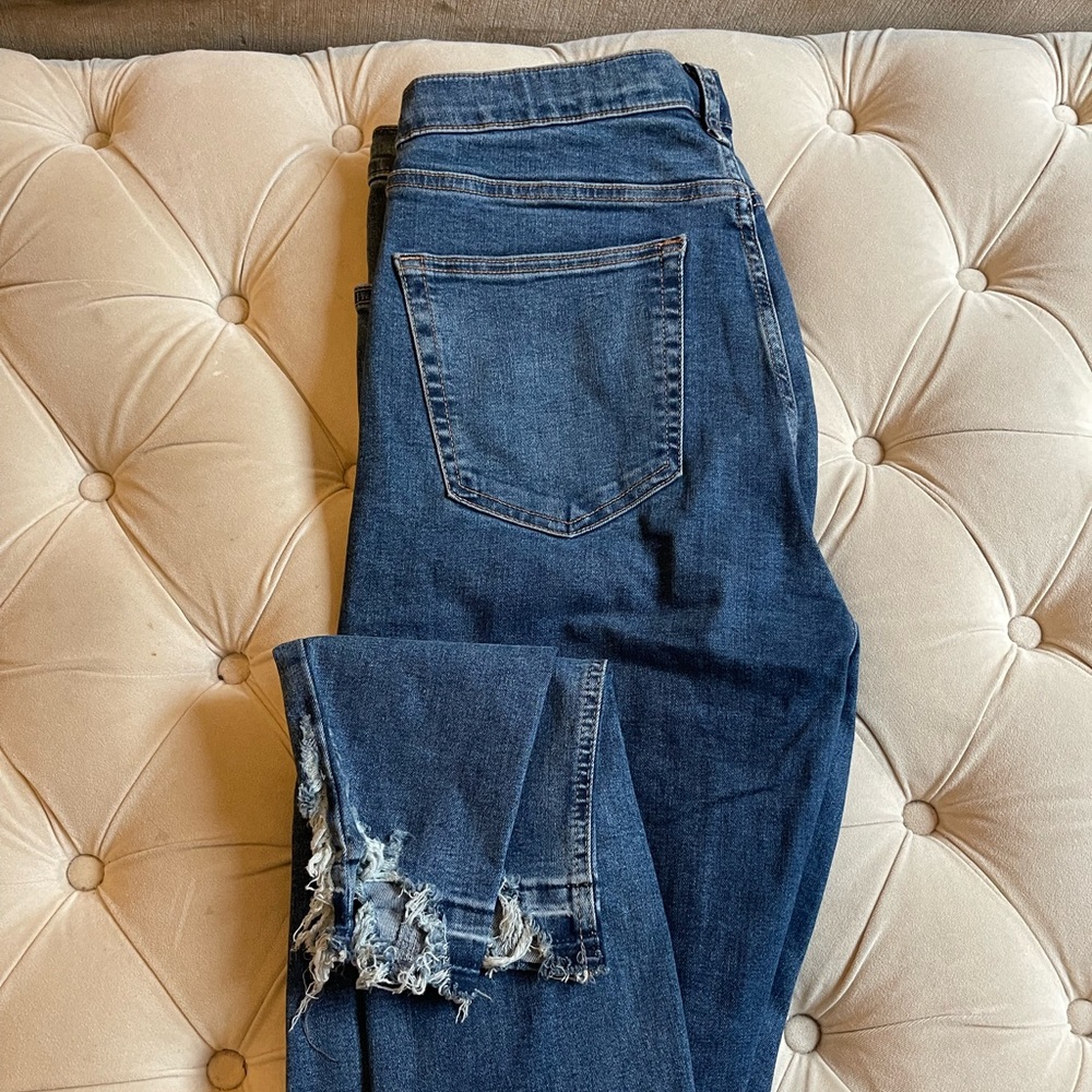 Top shop moto Jamie jeans in tall